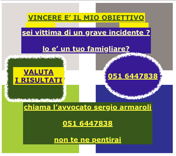 RISARCIMENTO INCIDENTI BOLOGNA RISARCIMENTO INCIDENTI BOLOGNA